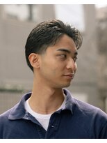 ペルズヘア(PELLS HAIR)&nbsp;ニュアンスフェザーパーマショートパーマテーパーフェード