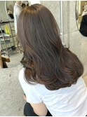 くすみグレージュカラー._.