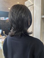 キャアリー(Caary) 福山美容室Caaryネオウルフ髪質改善パーマくせ毛風パーマ20代