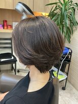 ウイ バイ ファースト 北四番丁店(u'i by first)&nbsp;丸みショートボブで叶える美シルエット