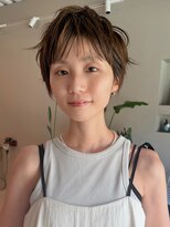 ホヌン 茅ヶ崎(Honnun)&nbsp;【茅ヶ崎】大人可愛いショート｜骨格に似合わせる小顔ショート