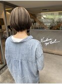 脱黒染め！白髪染めをやめていくカラー