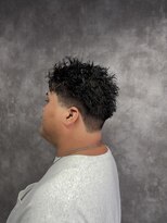 スピン 本八幡(SPIN)&nbsp;MEN’S HAIR/サーフカール/刈り上げセンターパート/本八幡