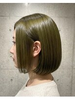エヌアンドエー 草加店(N&A)&nbsp;艶やかなまとまりで魅せるナチュラルストレートボブ