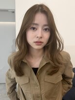 ノイ 銀座(noi)&nbsp;顔周りレイヤーカットロングレイヤーボブ韓国ヘアハッシュカット