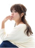 簡単ハーフアップアレンジ【EARTH赤羽店】