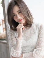 ヘアーセンス 新小岩店(hair SENSE) 王道フェミニンなモテ可愛ミディ