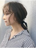 【MOAHWK】Ponytail arrange