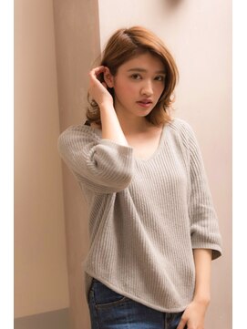 グラスヘアリオン(Grous hair lion) 【Grous Hair lion御茶ノ水】はねてもかわいいライトグレージュ3