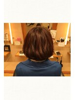 アンプレヴーアジュテ(Impre'vu ajoute)&nbsp;ふわっとした軽さのフレンチボブ