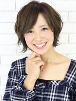 ヘアリゾート粋 ウナム 新宿東口店(enam)&nbsp;カジュアル大人ショート[enam新宿東口店]