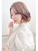 20代30代40代50代小顔ミディアム外ハネボブ