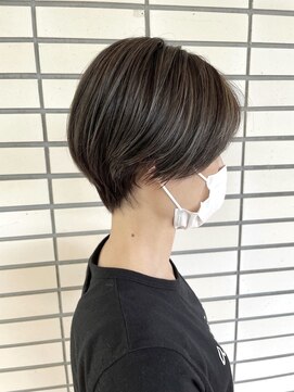 ワープ 青葉台(WARP) グレージュハイライトショート☆