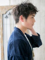 メンズヘア ビーセカンド 草加店(MENS HAIR B-2) アップバングで好感度！ニュアンスマッシュM