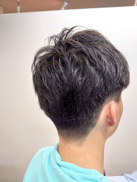 ヘアーカットデザインサロン スマッシュ 田町店(Hair cut design salon Smash) スポーツマッシュフェード 七三パート ビジネス ベリーショート