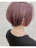 CAMON. ]#カシスグレージュ#大人かわいいヘア#丸みショート
