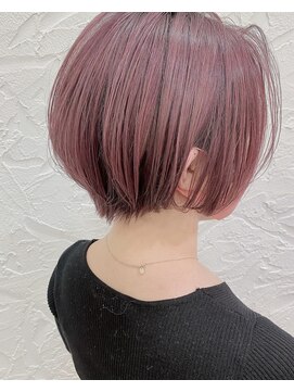 カモン(CAMON) CAMON. ]#カシスグレージュ#大人かわいいヘア#丸みショート