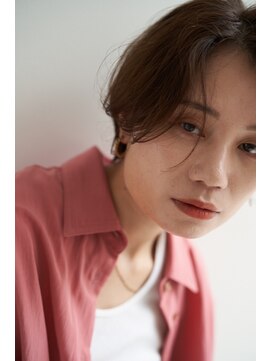 ヘアーラウンジ エゴ(Hair Lounge EGO) 30代40代女性に好評！色っぽマッシュボブ　ココアベージュ