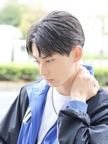 ベーア(Bar)&nbsp;刈り上げセンターパート前下がり韓国マッシュコンマバング