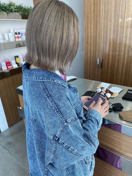 カッツ 駅家店(CUT S) シアーベージュカラー〇