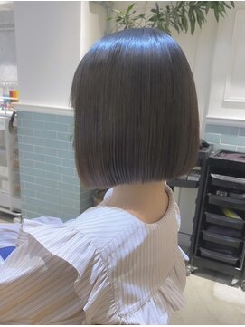 ロンド シャルム 吉祥寺(Lond charme) 吉祥寺髪質改善改善縮毛矯正ボブシルキーベージュグレージュカラ
