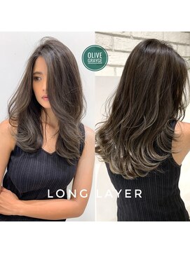 トルネード(TORNADO) ロングレイヤーオリーブグレージュ　n10.20.