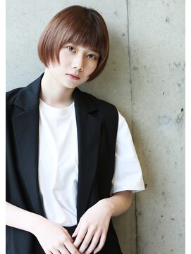 ソロ(soLo) soLoショートボブ×フェイスレイヤー【染谷】