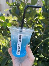 RICOオリジナルのおしゃれなドリンクサービスが人気♪