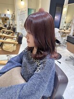 ヘアーメイクブランニュー セントラル 西大寺店(hair make Brand new central)&nbsp;ラベンダーブラウン
