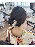 浴衣ヘアセット