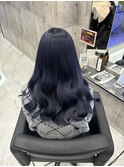 透明感溢れるブルーラベンダーカラー