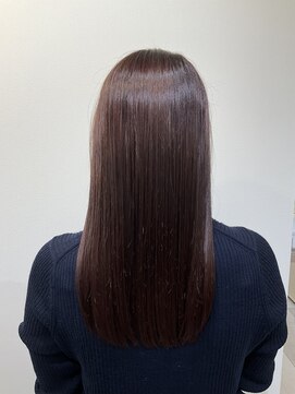 クク(coucou) 暖色カラー×髪質改善トリートメント