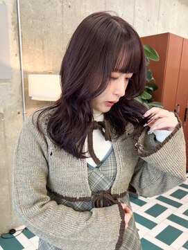 ノエ(noe) レイヤーカット暖色カラー（20代/30代/ベージュ/グレージュMK59