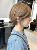 大人丸みショート