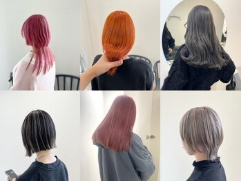 ヒュー(HUE)の写真/富山で"したい"が叶う、でも"似合う"も叶う♪ブリーチ・ダブルカラー・ハイライト・インナーカラーはHUEへ*
