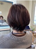大人かわいいショート