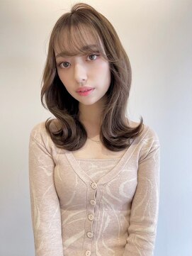 クレビアテン(CreBiA ten_) 顔まわりレイヤー/モカベージュ