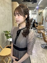 ヘアセット/お呼ばれヘア/パーティーヘア/小顔/学割