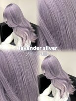 ベレーザ 渋谷(BELEZA)&nbsp;13518ブリーチ＆ダブルカラー韓国レイヤーラベンダーパープル