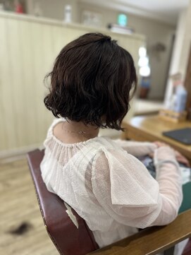 ヘア カンパニー トワ 千葉店(TOWA) お手入れ楽ちん!ボブパーマスタイル!