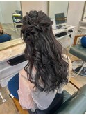 お呼ばれヘアセット☆