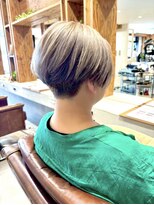 アドラーブル 駅南店(adorable) センターパートソフトツイストパーマメッシュマッシュウルフ