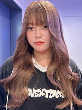 ミルクティー/ベージュ/ケアブリーチ