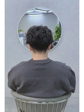 【刈り上げウェーブマッシュ】