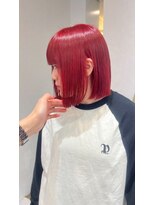 フォート(FORT) ハイトーンボブ/レッド