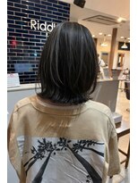 リドル ヘアー 駒生店(Riddle HAIR)&nbsp;ミディアムウルフ×ハイライト