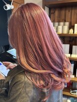 リドルヘアー 石井町店(Riddle HAIR) 透明感♪ピンクベージュ
