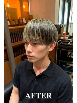 ジェットブラックキューサンロク(JET BLACK 936) メッシュ×マッシュ