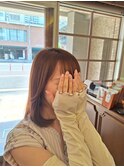 酸性ストレート　フェミニンでキュートに♪