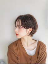クシュ 所沢西口エミテラス前店(kusyu...)&nbsp;カチモリ羽エクステミルクベージュウルフショートレイヤー着付け